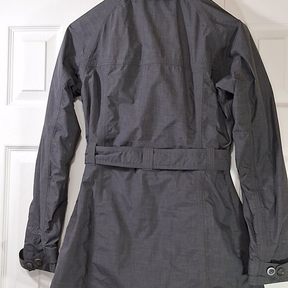 The North Face Hyvent double Breasted Trench Coat Womens - Picture 4 of 15